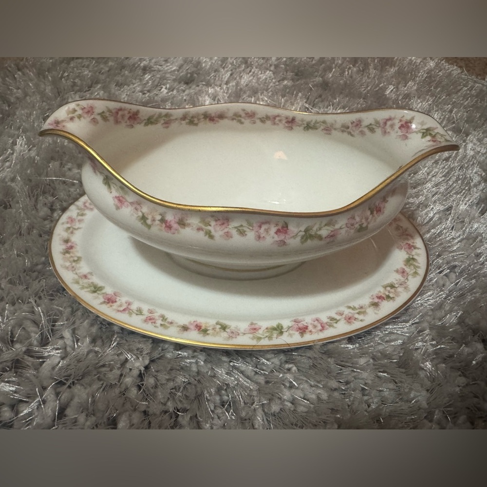 Haviland & Co Limoges gravy boat 1920s - 1950s Vintage​